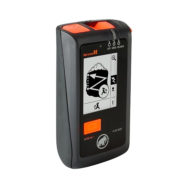 Mammut Barryvox S avalanche transceiver in graphite