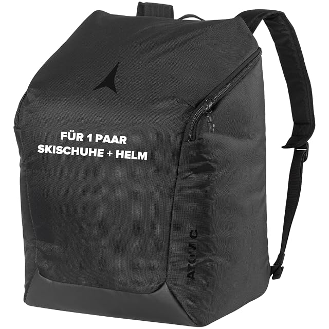 Atomic Boot & Helmet Pack ski boot rucksack in black