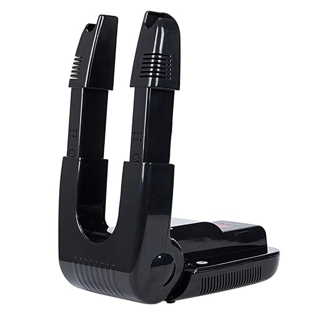 MBSM folding electric boot and glove dryer in black