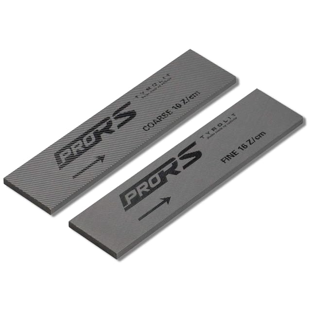 Tyrolit Life two-piece steel file set for ski and snowboard edges