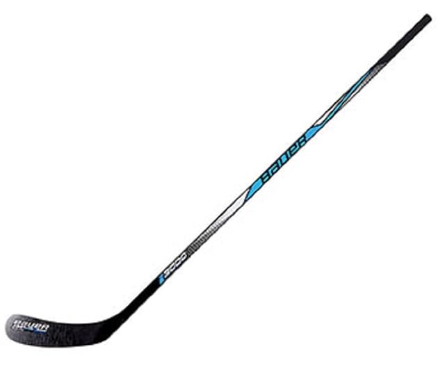 Bauer I3000 black hockey stick, left hand low