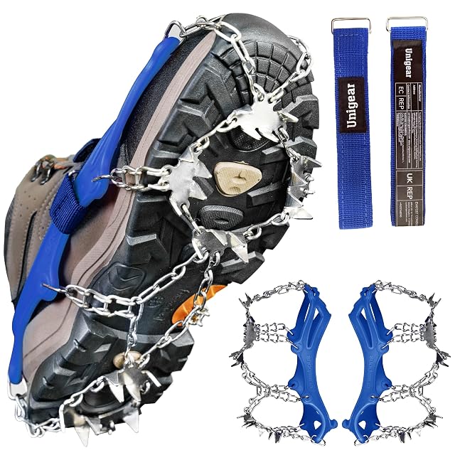Unigear 24-spike crampons for hiking boots
