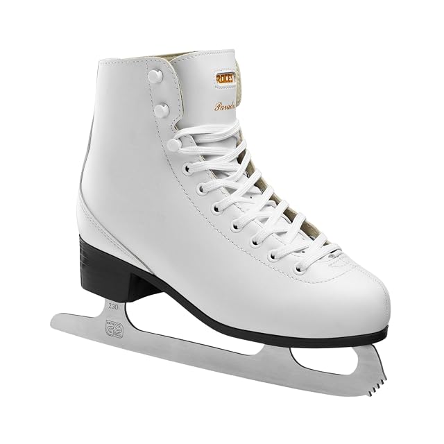 Roces Paradise Lama white women’s figure skate with toe pick