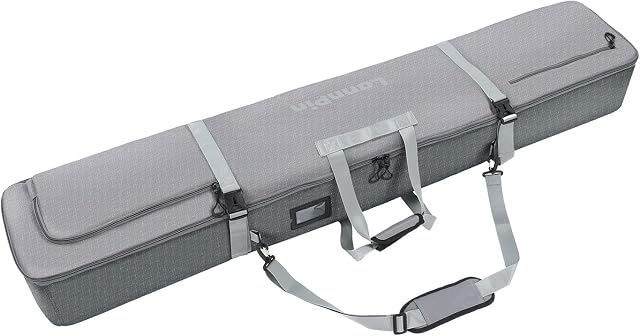 LannPin padded snowboard bag with shoulder straps and compression straps