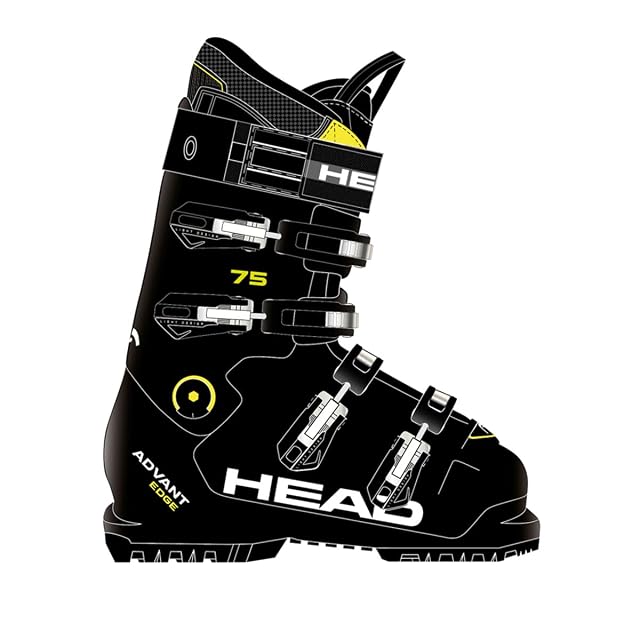 HEAD Advant Edge 75 men’s ski boot in black