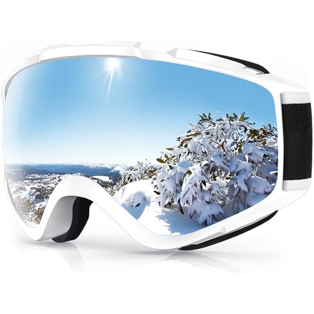 Findway YH208 ski goggle with REVO mirror lens and TPU frame