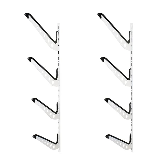 Wiltec four-tier padded wall bracket for boards and skis