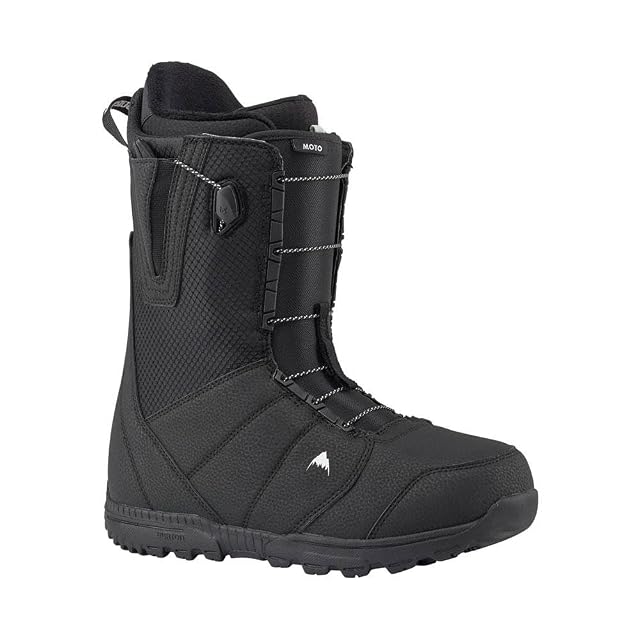 Burton Moto black snowboard boot with Speed Zone lacing