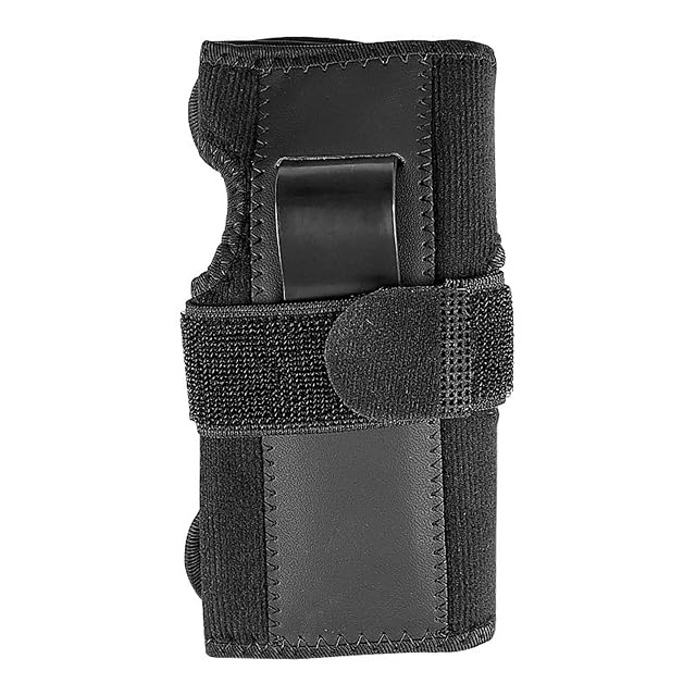 Wilgure black adjustable wrist guard